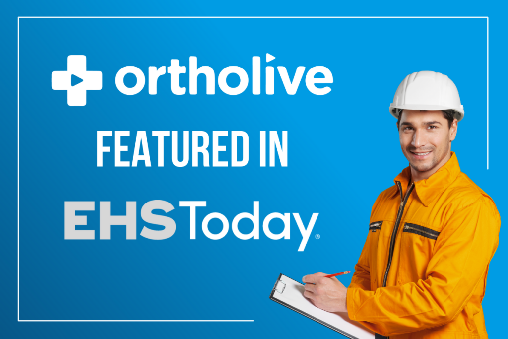 EHS Today Features  Healthcarelive Article on Reducing OSHA Recordables