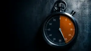 Same-shift injury care concept showing a 30-minute window on a clock
